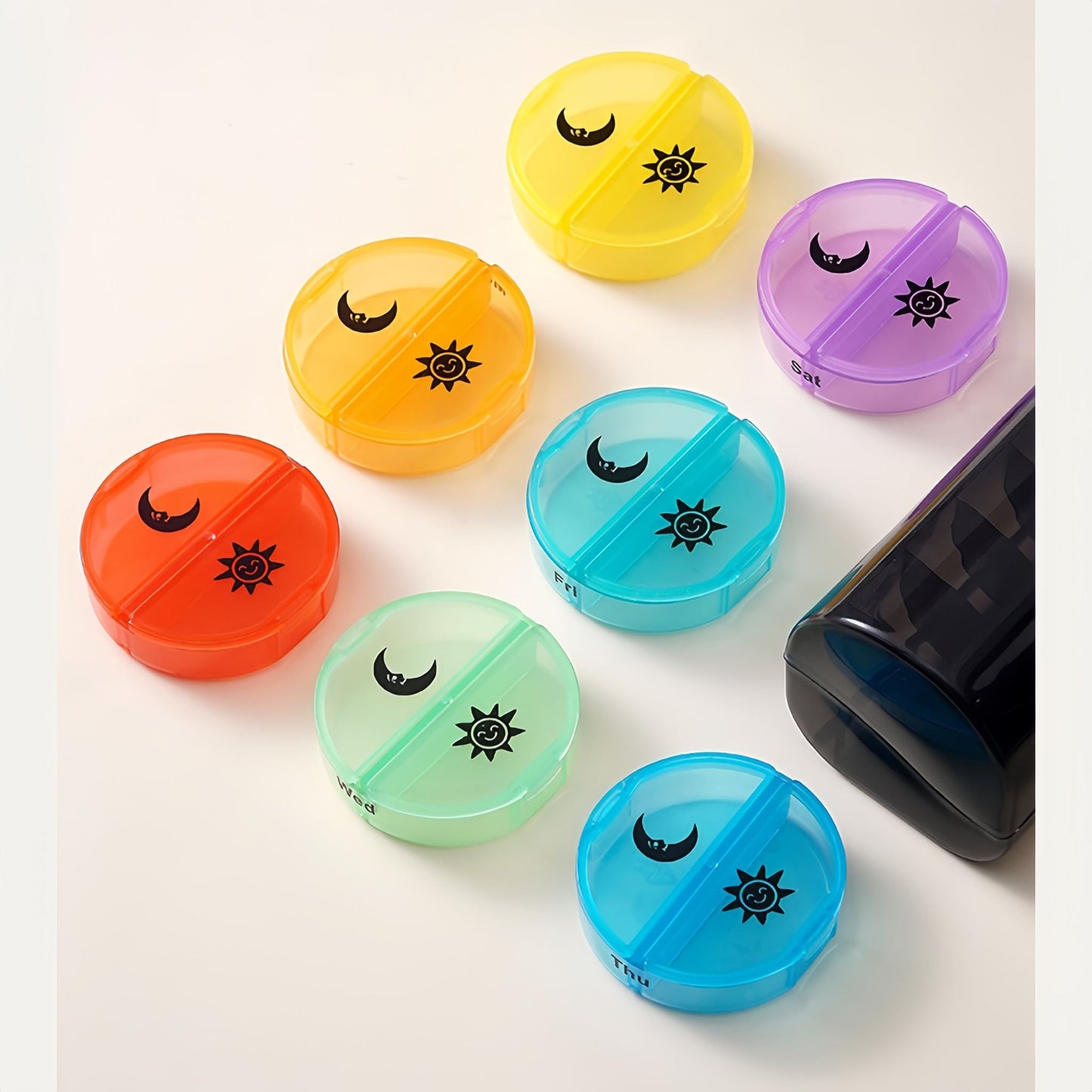 7 Day Medicine Organizer Weekly Pill Box