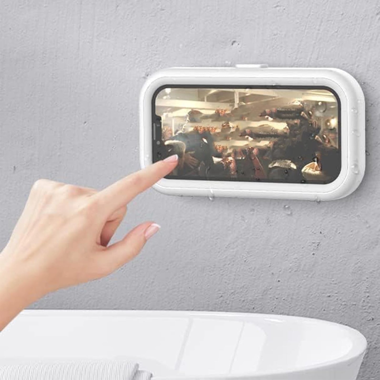 Shower Phone Holder Waterproof - salelink.co.nz