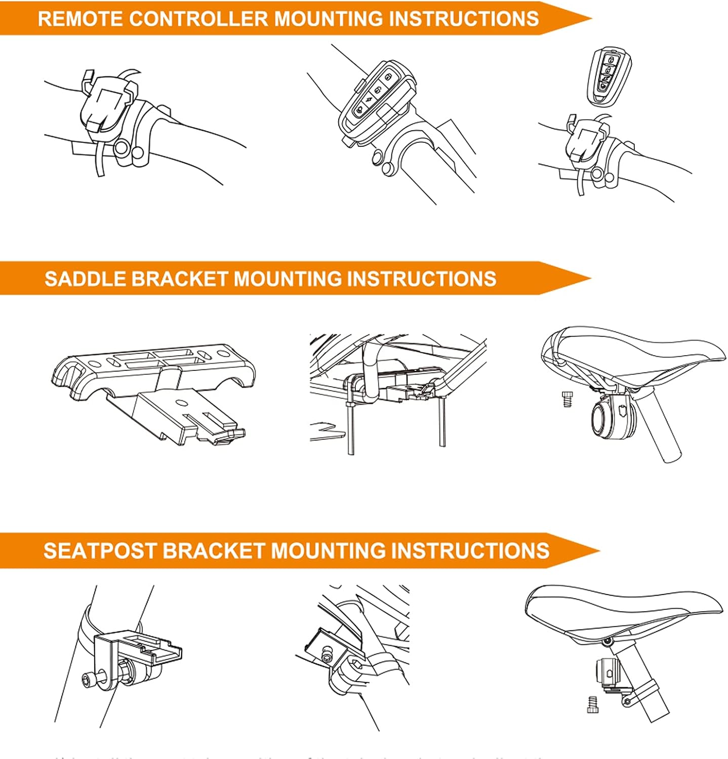 A8 Bike Anti-theft Alarm And Rear Light
