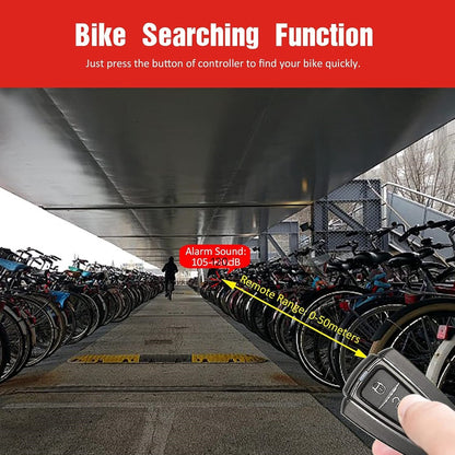 A8 Bike Anti-theft Alarm And Rear Light