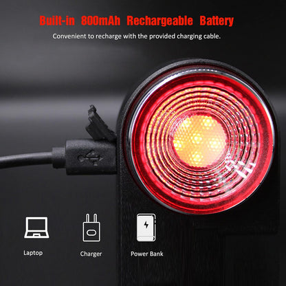 A8 Bike Anti-theft Alarm And Rear Light