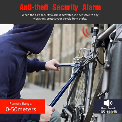 A8 Bike Anti-theft Alarm And Rear Light