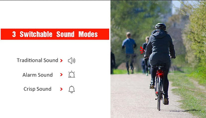 A8 Bike Anti-theft Alarm And Rear Light