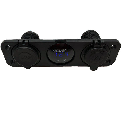 12V Car Charger Socket Panel