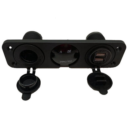 12V Car Charger Socket Panel