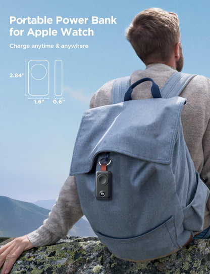 JOYROOM 2000mAh Wireless Charger For Apple Watch Black