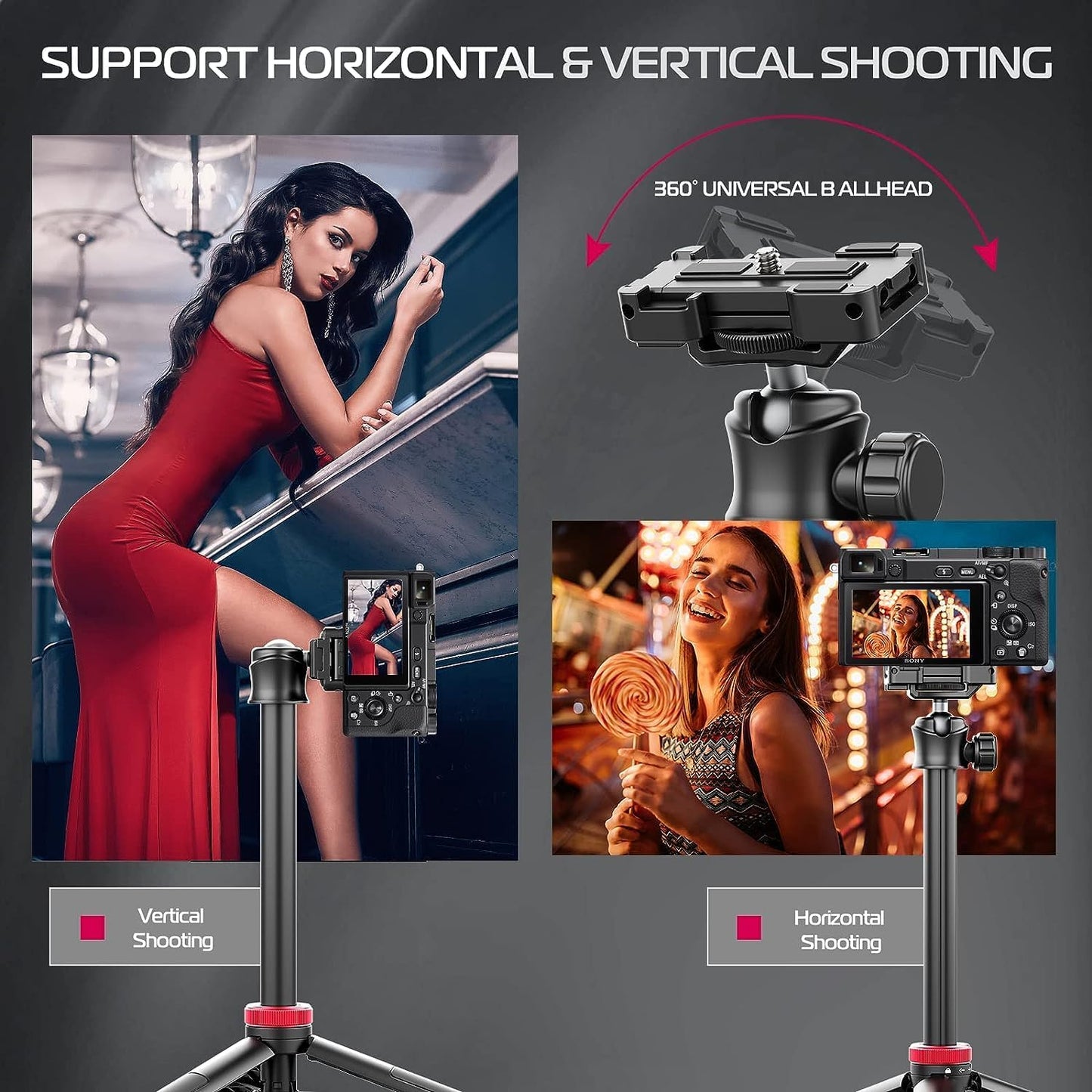 ULANZI MT-44 Extendable Phone Tripod Selfie Stick