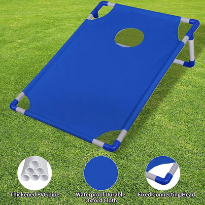 Portable Sandbag Toss Game Set Blue