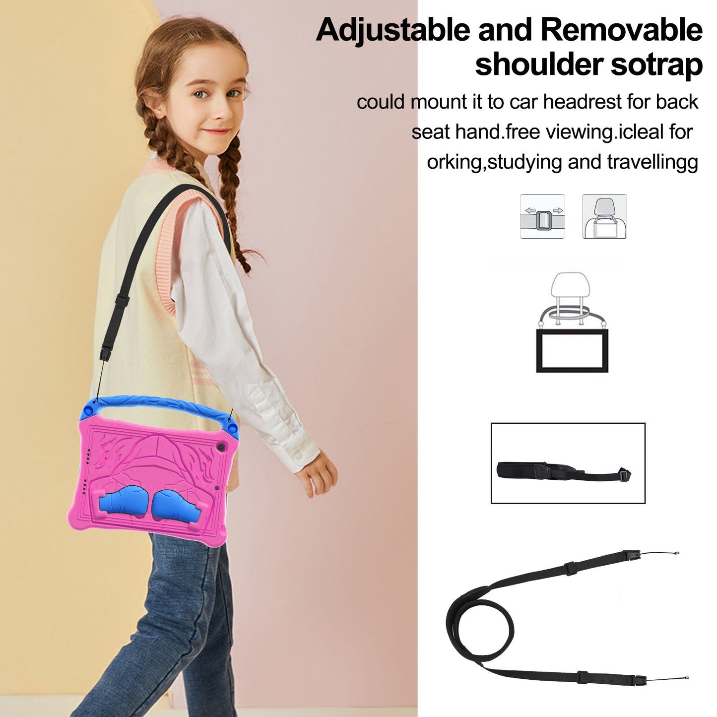 Kids EVA Case for iPad 10.2 2019/2020/2021) 7th/8th/9th