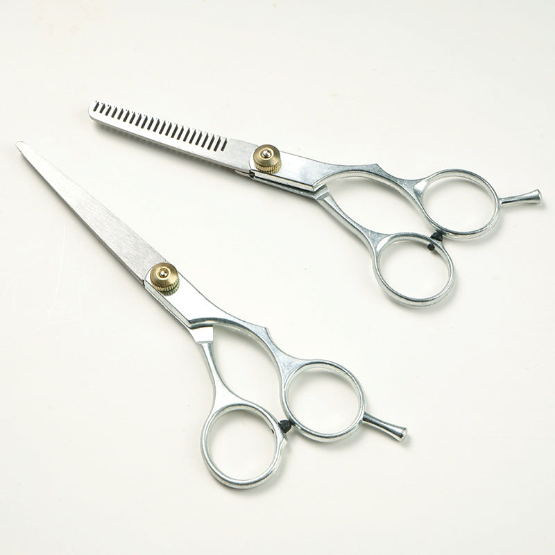2pcs 6" Salon Hairdressing Scissors Hair Barber Professional Cutting Thinning