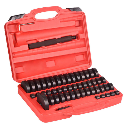 52pcs Custom Bushing Bearing Seal Driver Push Press Disc Tool 18-74mm