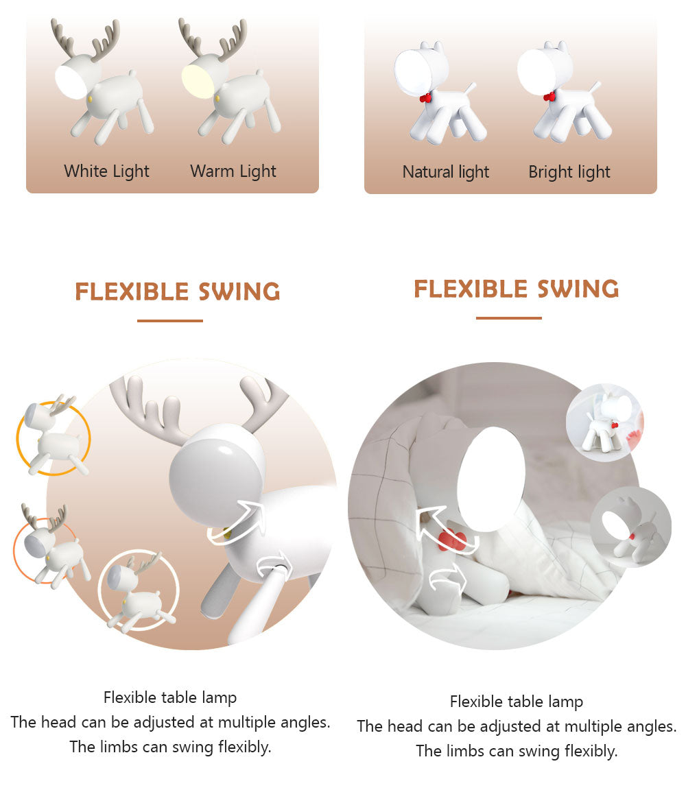 Led Night Light Desk Lamp