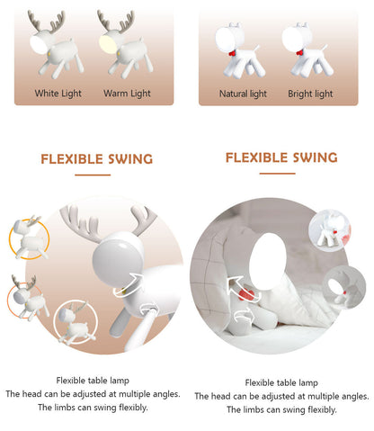 Led Night Light Desk Lamp