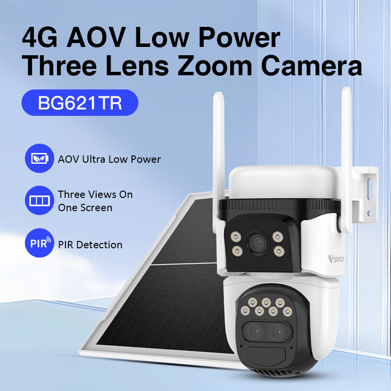 4G Solar Outdoor Security Camera