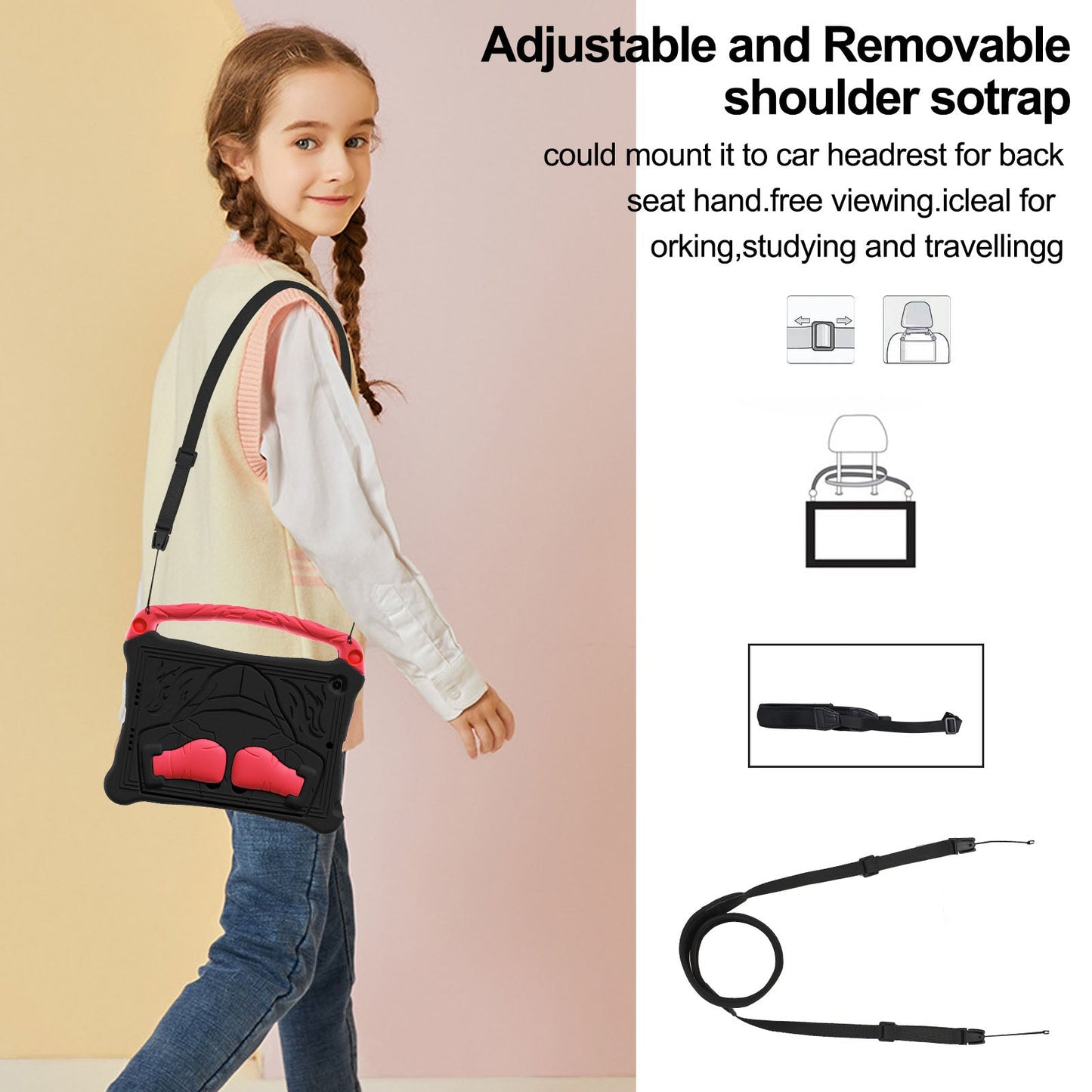 Kids EVA Case for iPad 10.2 2019/2020/2021) 7th/8th/9th