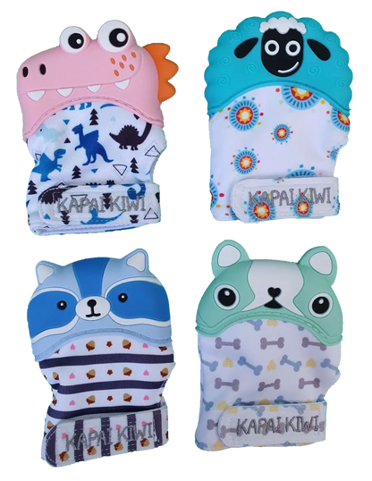 Kapai Kiwi Teething Mitt - Babyonline