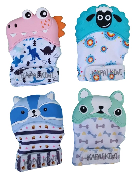 Kapai Kiwi Teething Mitt - Babyonline