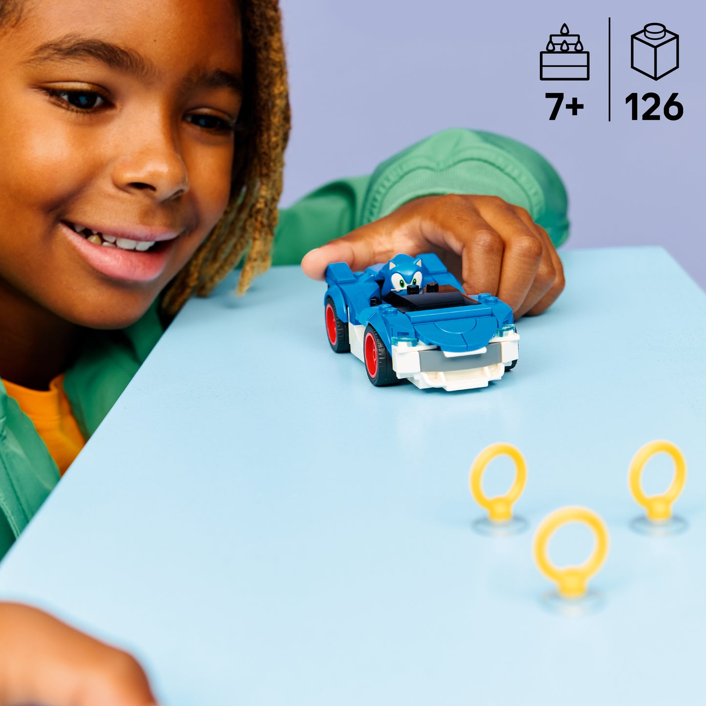 LEGO Sonic the Hedgehog: Sonic Speedster Lightning (77117)