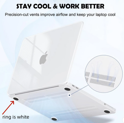 For Macbook 2026 Neo 13" A3404 PC Shell Case Cover Keyboard & Screen Protector