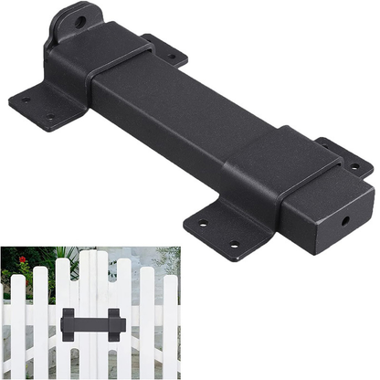 Gate Latches Flip Latch Bolt Latch Lock for Safety Door Black