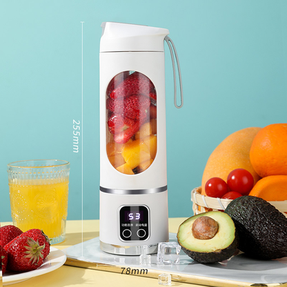 Portable Mini Blender USB Rechargeable Juicer Cup Smoothies Mixer Fruit Machine
