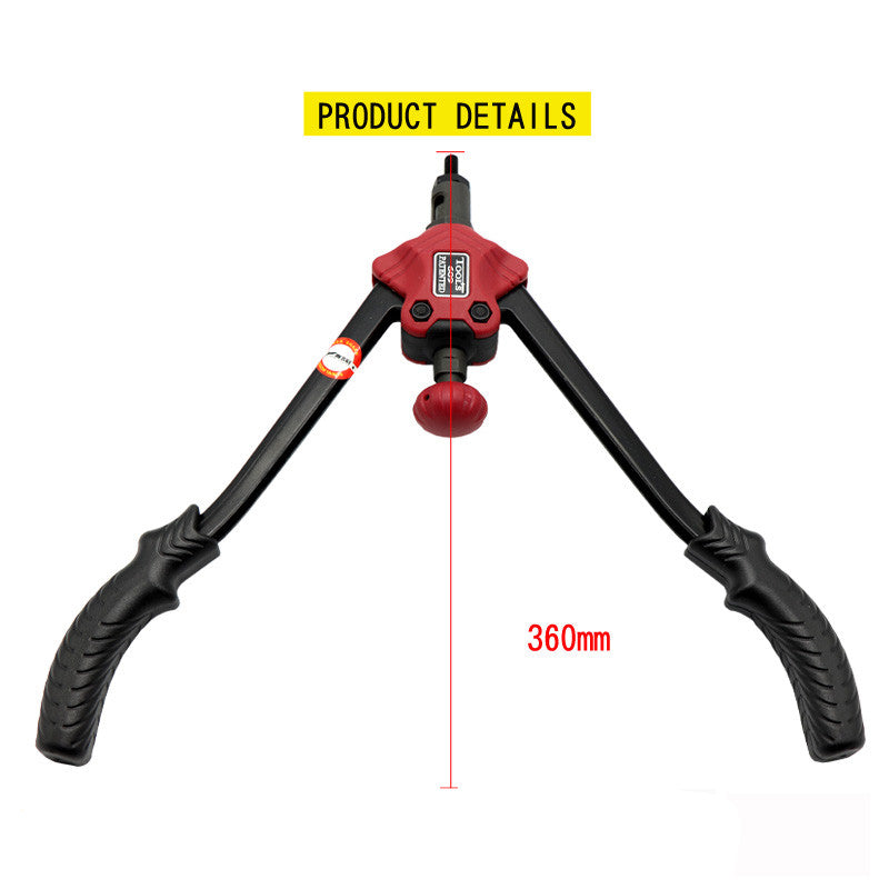430Pcs Rivnut Riveter Rivet Nut Nutserts Riveting Tool Kit Nutsert M3-M12