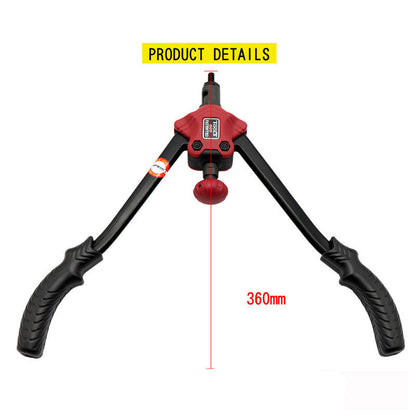 430Pcs Rivnut Riveter Rivet Nut Nutserts Riveting Tool Kit Nutsert M3-M12