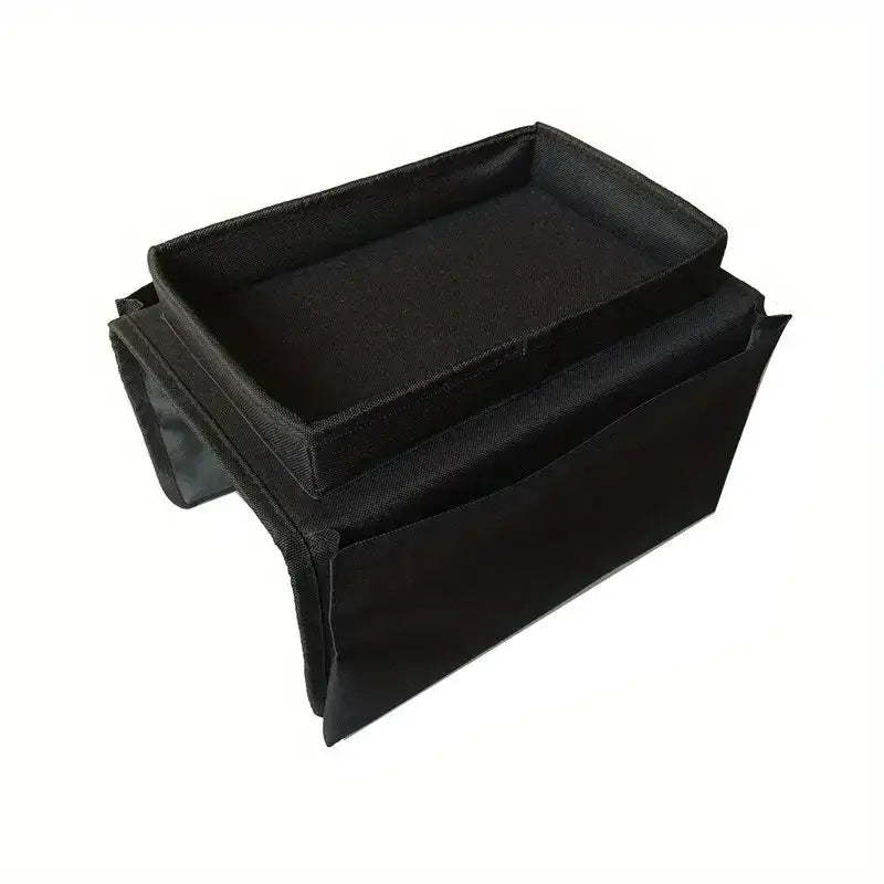 Sofa Armrest Organizer with Cup Holder & Storage Pockets