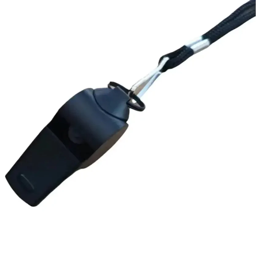 Professional Loud Stainless Steel Whistle with Rope
