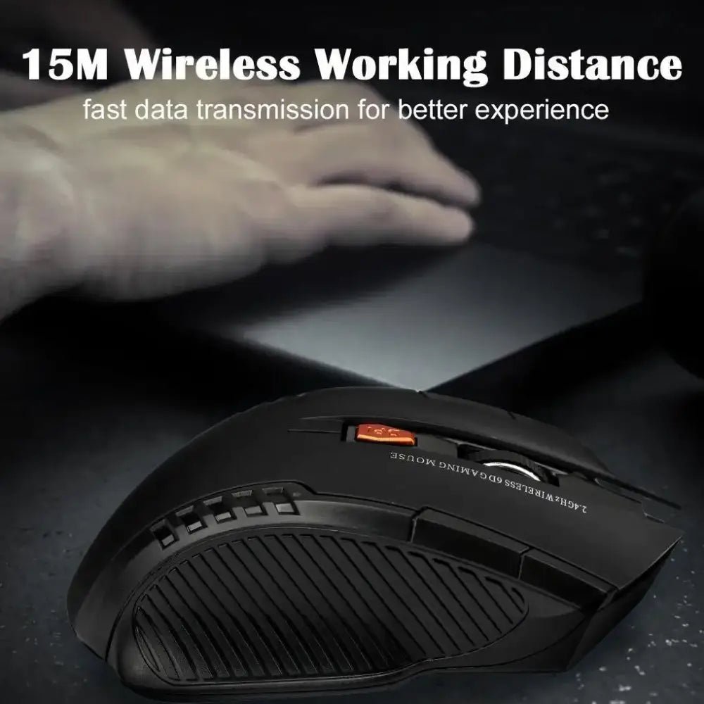 2.4G Wireless Gaming Mouse – 1600DPI