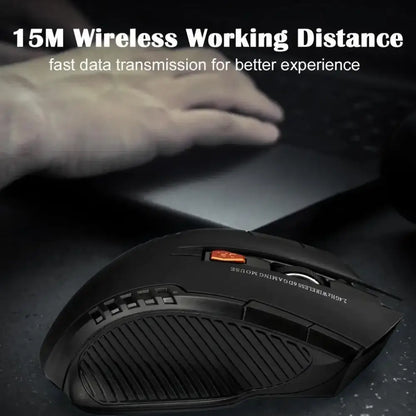 2.4G Wireless Gaming Mouse – 1600DPI