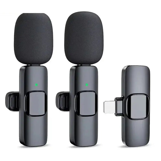 2.4G Wireless Lavalier Mic for iPhone & Android (4 different types available)
