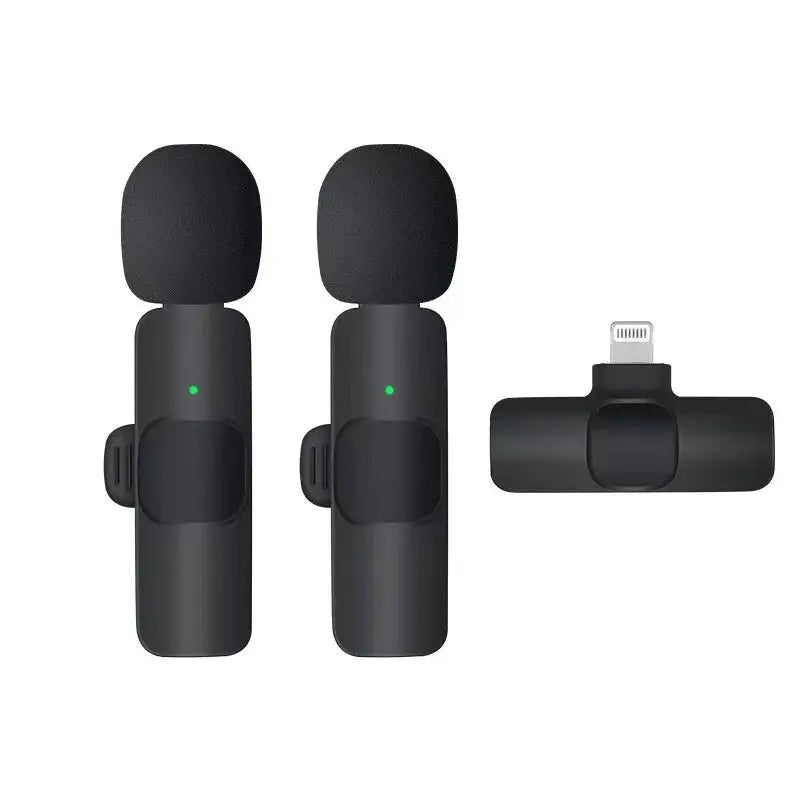 2.4G Wireless Lavalier Mic for iPhone & Android (4 different types available)