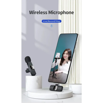 2.4G Wireless Lavalier Mic for iPhone & Android (4 different types available)