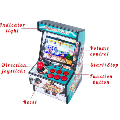 2.8" 16-Bit Mini Handheld Arcade – 150+ SEGA Classics (3 designs available)
