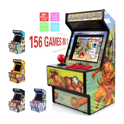 2.8" 16-Bit Mini Handheld Arcade – 150+ SEGA Classics (5 designs available)
