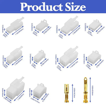 2.8mm Car Wire Connector Kit (432pcs)