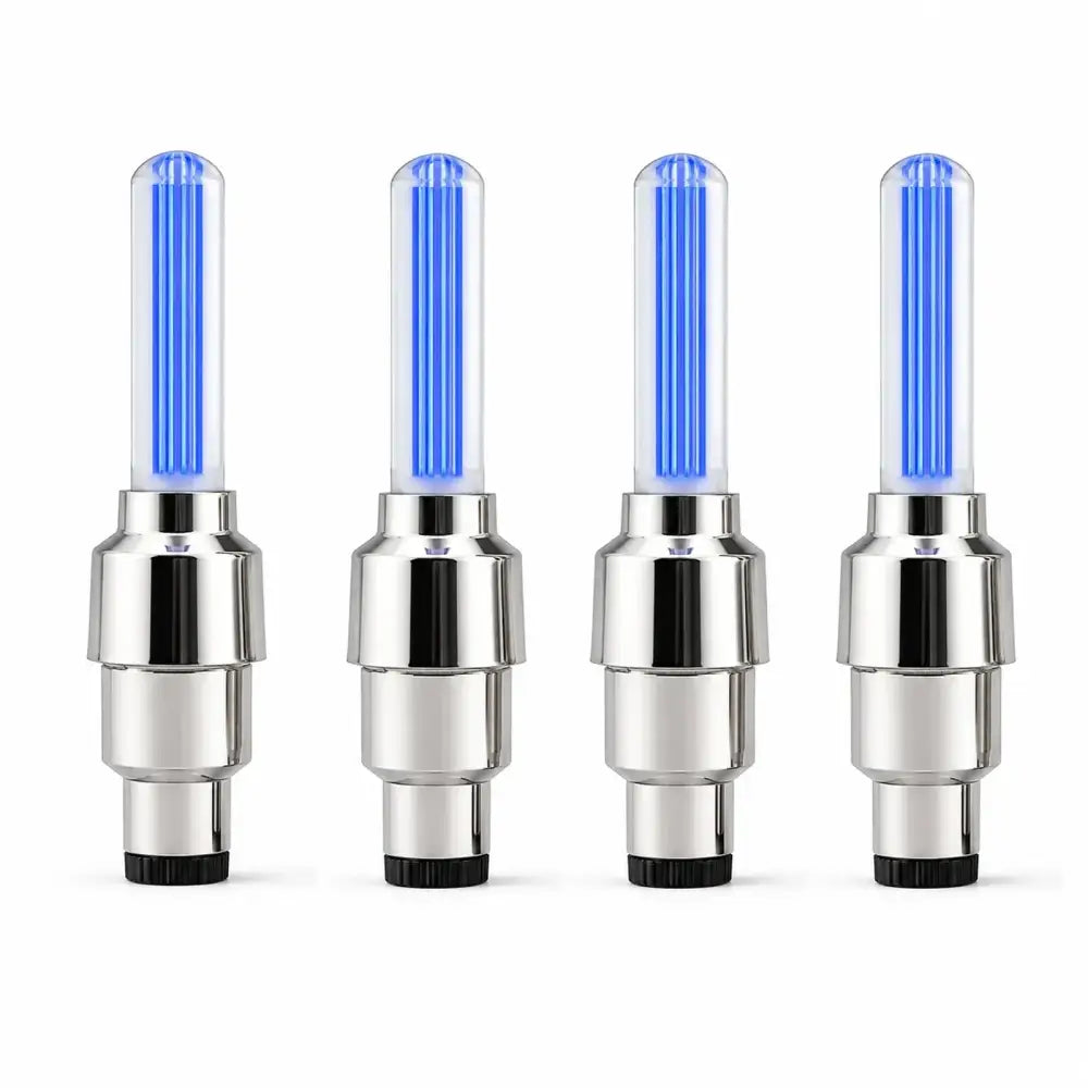 2-8PCS Waterproof LED Bicycle Spoke & Valve Cap Lights