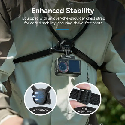 2-in-1 Action Camera Neck Mount