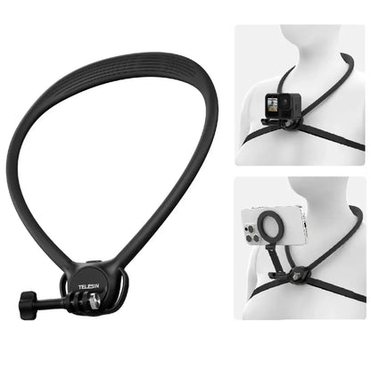 2-in-1 Action Camera Neck Mount