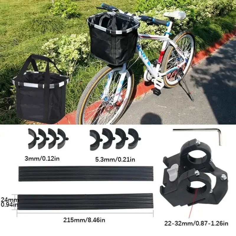 2-in-1 Detachable Basket (available in Grey & Black)