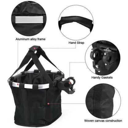 2-in-1 Detachable Basket (available in Grey & Black)