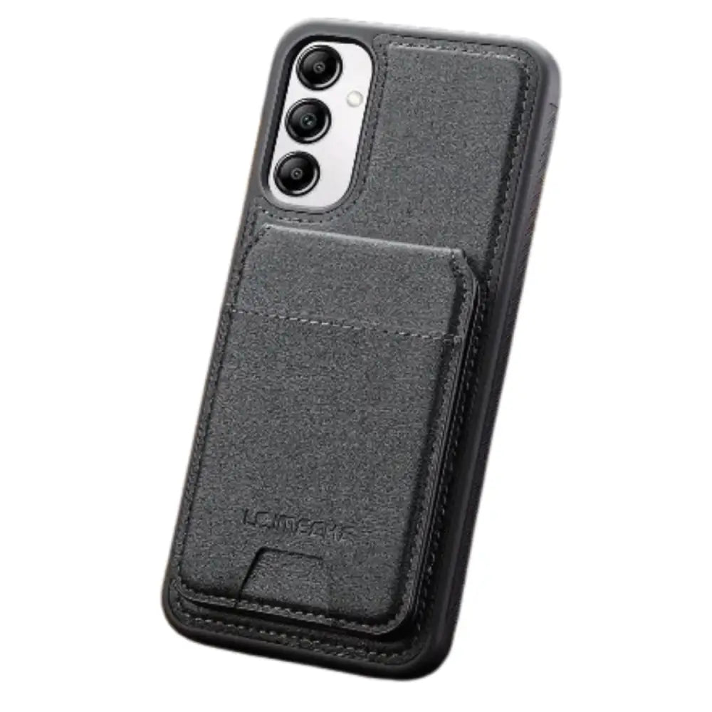 2-in-1 Leather Case for Samsung Series (Black)