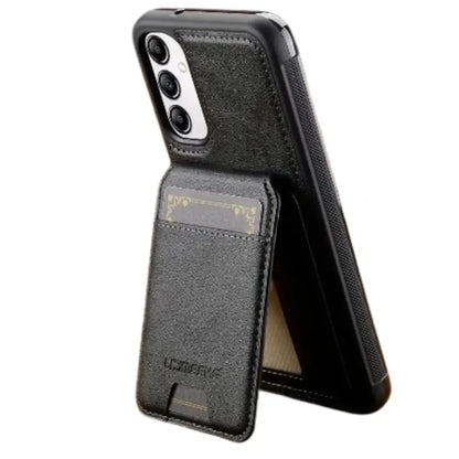2-in-1 Leather Case for Samsung Series (Black)