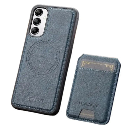 2-in-1 Leather Case for Samsung Series (Blue)