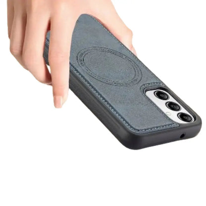 2-in-1 Leather Case for Samsung Series (Blue)