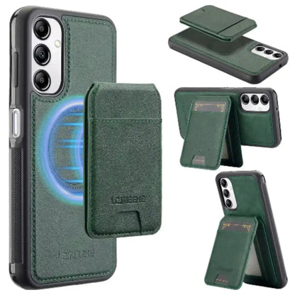 2-in-1 Leather Case for Samsung (Green)