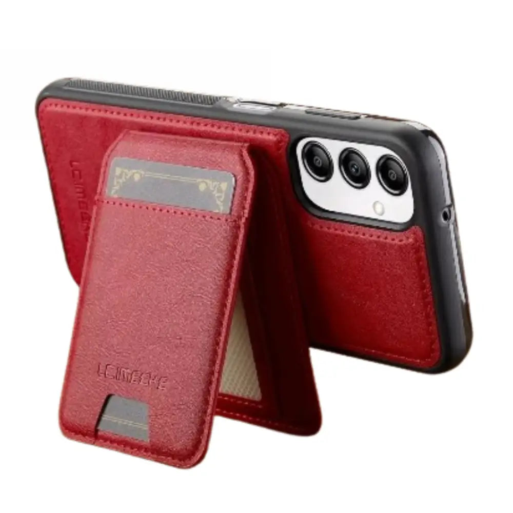 2-in-1 Leather Case for Samsung Series (Red)