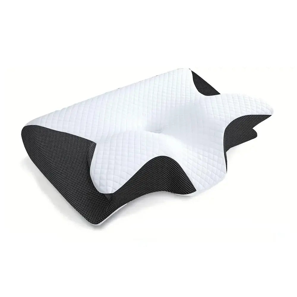 2-in-1 Memory Foam Cervical Neck Pillow (different colours available)