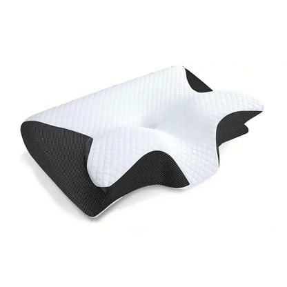 2-in-1 Memory Foam Cervical Neck Pillow (different colours available)